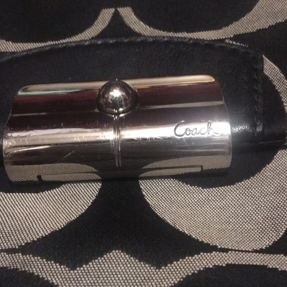 Gray and Black Coach hobo bag - Picture 6 of 11